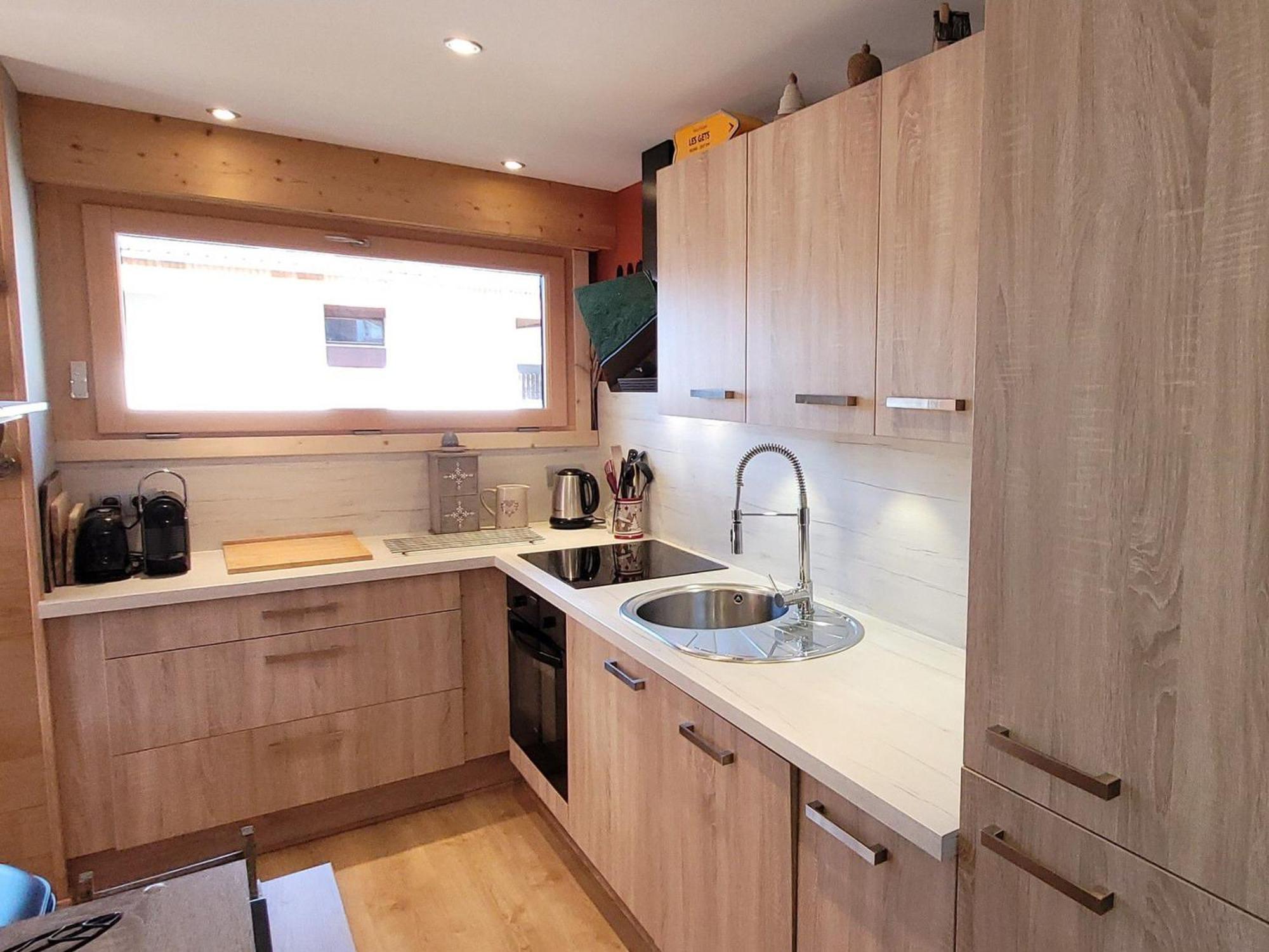 Appartement T3 Renove, Centre Les Gets, Proche Pistes, 6 Pers, Balcon, Parking, Equipements Complets - Fr-1-598-30 מראה חיצוני תמונה