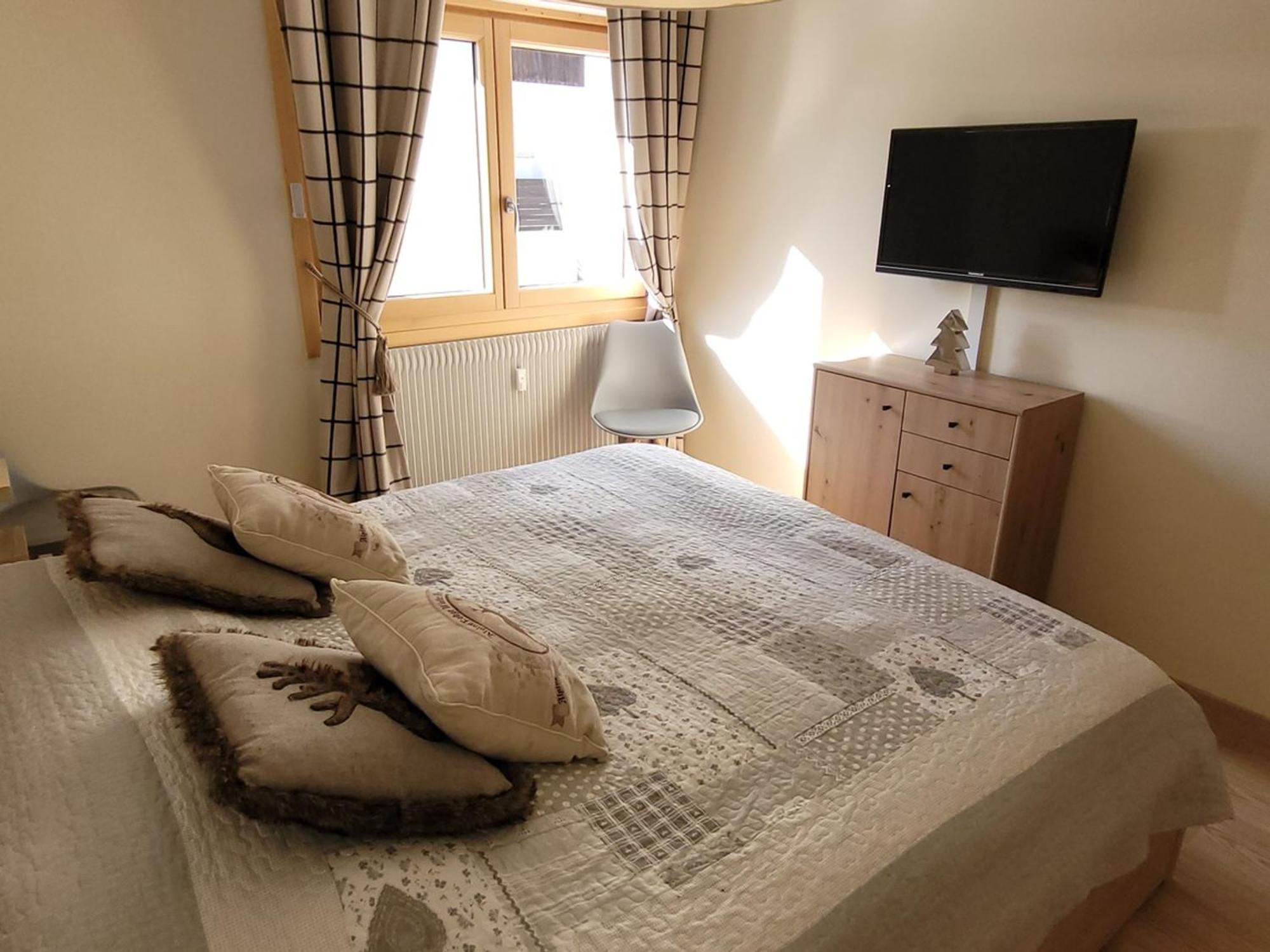 Appartement T3 Renove, Centre Les Gets, Proche Pistes, 6 Pers, Balcon, Parking, Equipements Complets - Fr-1-598-30 מראה חיצוני תמונה