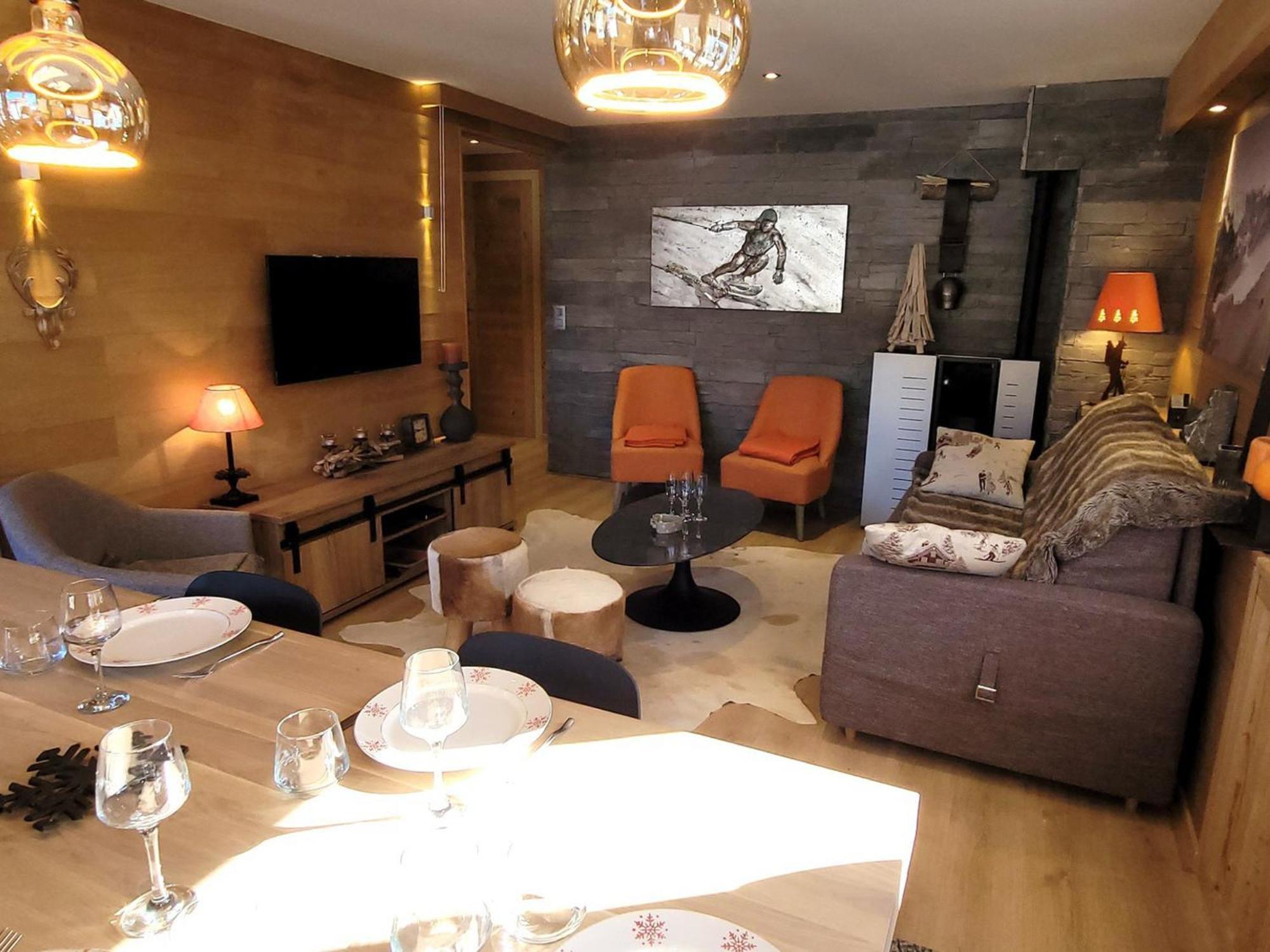 Appartement T3 Renove, Centre Les Gets, Proche Pistes, 6 Pers, Balcon, Parking, Equipements Complets - Fr-1-598-30 מראה חיצוני תמונה